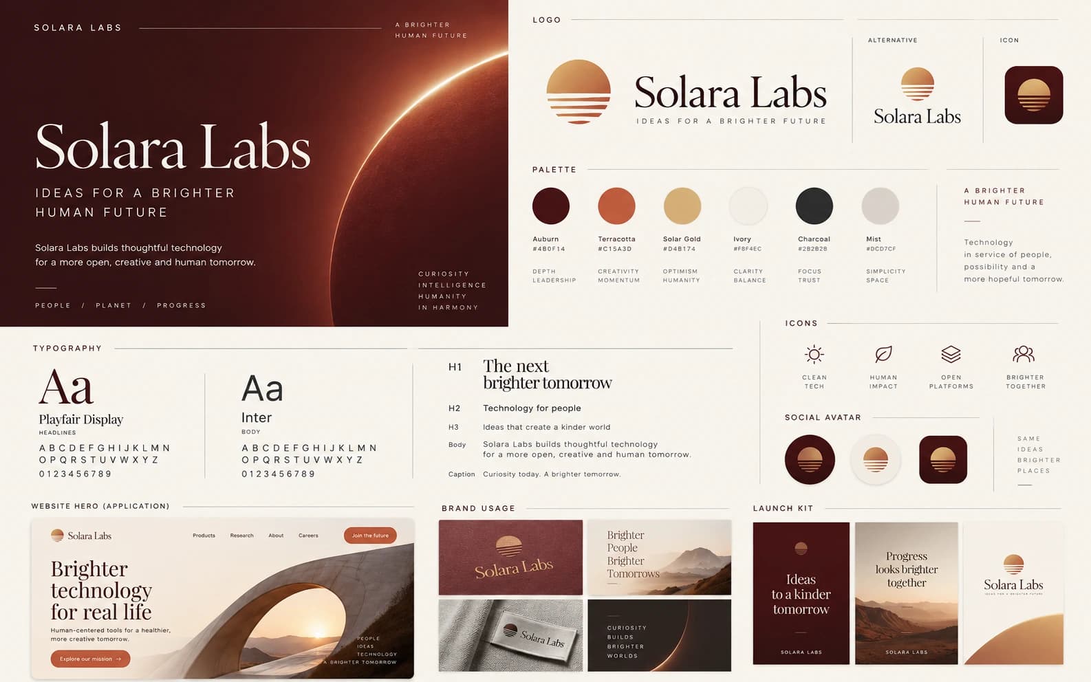 Brand Identity Launch System capability showcase by Elite Web Technologies