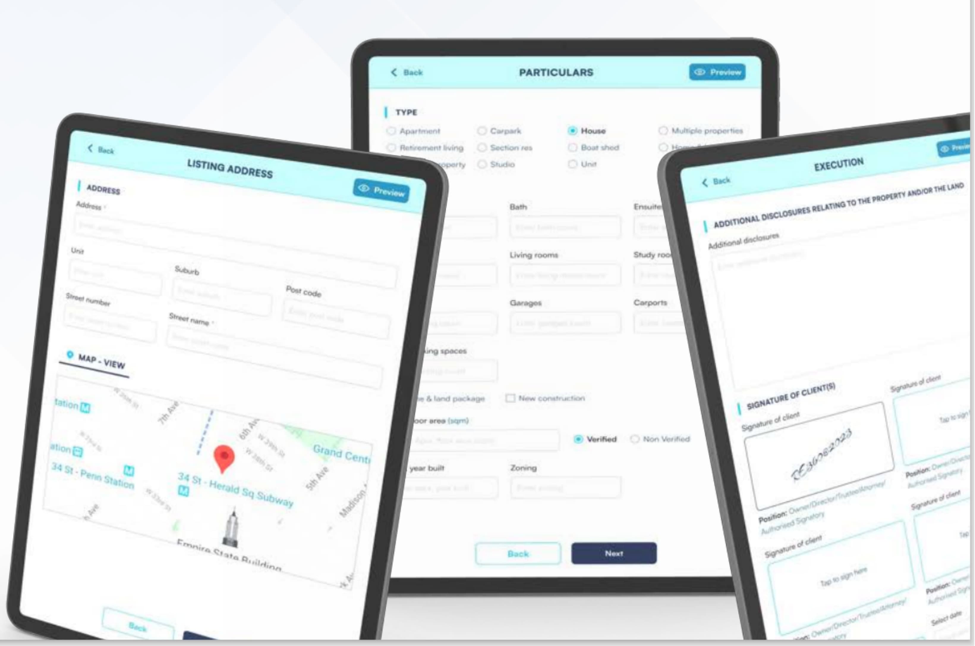RE360 real estate operations mobile app by Elite Web Technologies